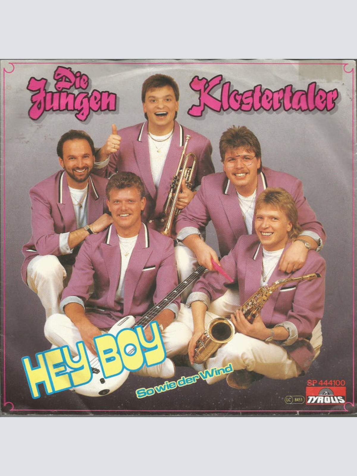 Vinyl / Die Jungen Klostertaler - Hey Boy
