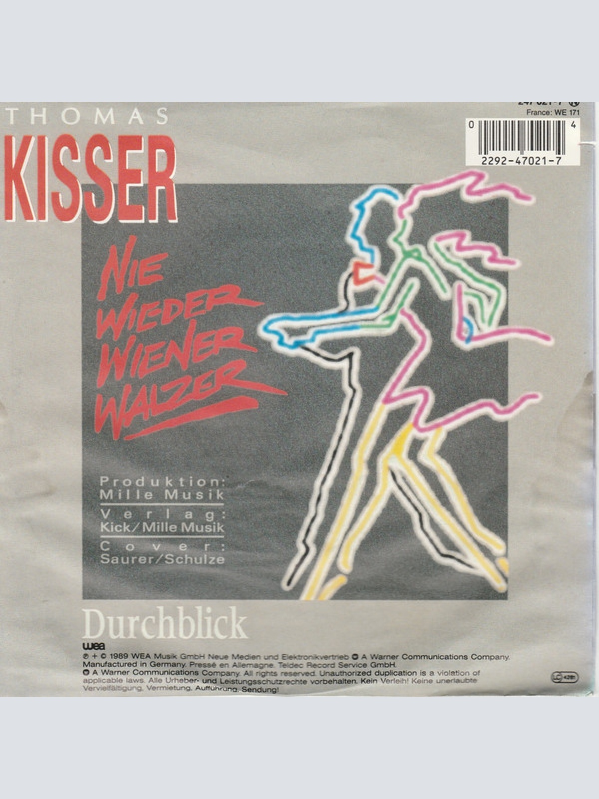 Vinyl / Thomas Kisser - Nie Wieder Wiener Walzer
