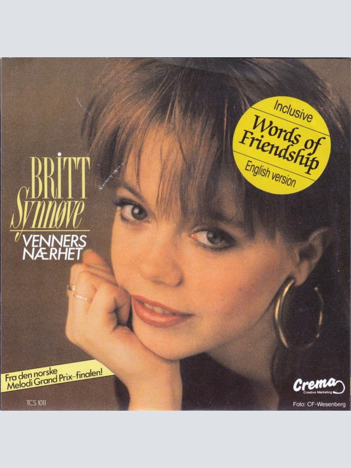 Vinyl / Britt Synnøve* - Venners Nærhet