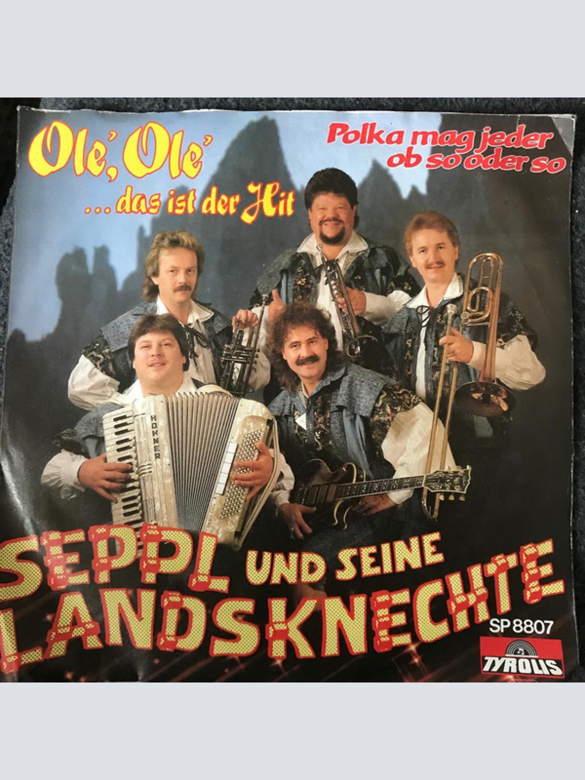 Vinyl / Seppl Und Seine Landsknechte - Ole Ole, Das Ist Der Hit