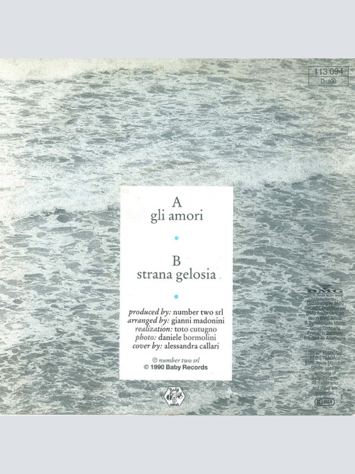 Vinyl / Toto Cutugno - Gli Amori