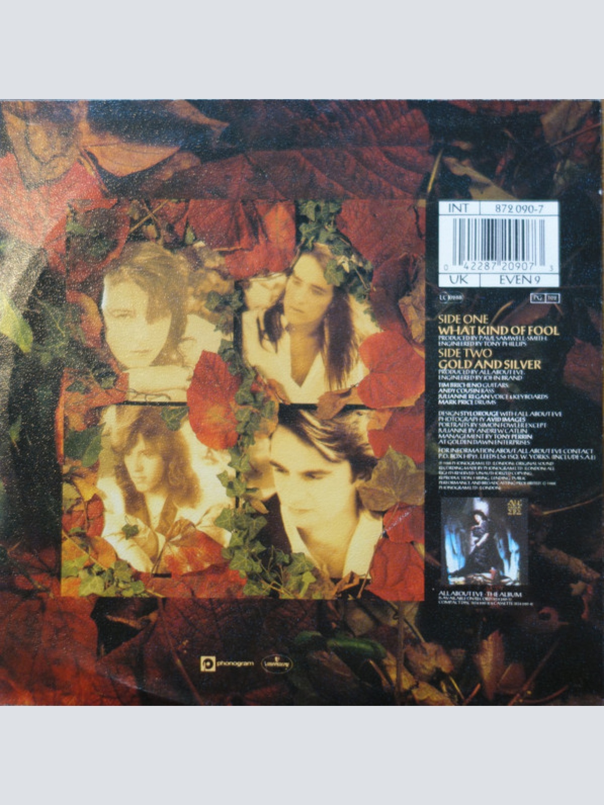 Vinyl / All About Eve - What Kind Of Fool