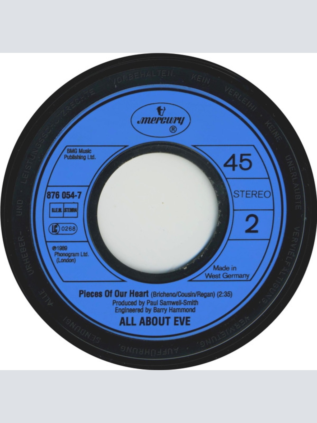 Vinyl / All About Eve - Road To Your Soul