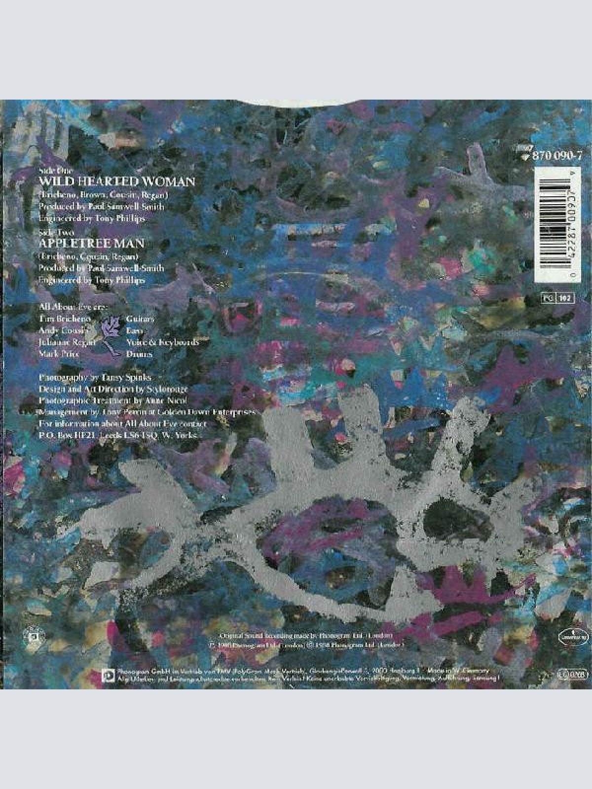 Vinyl / All About Eve - Wild Hearted Woman