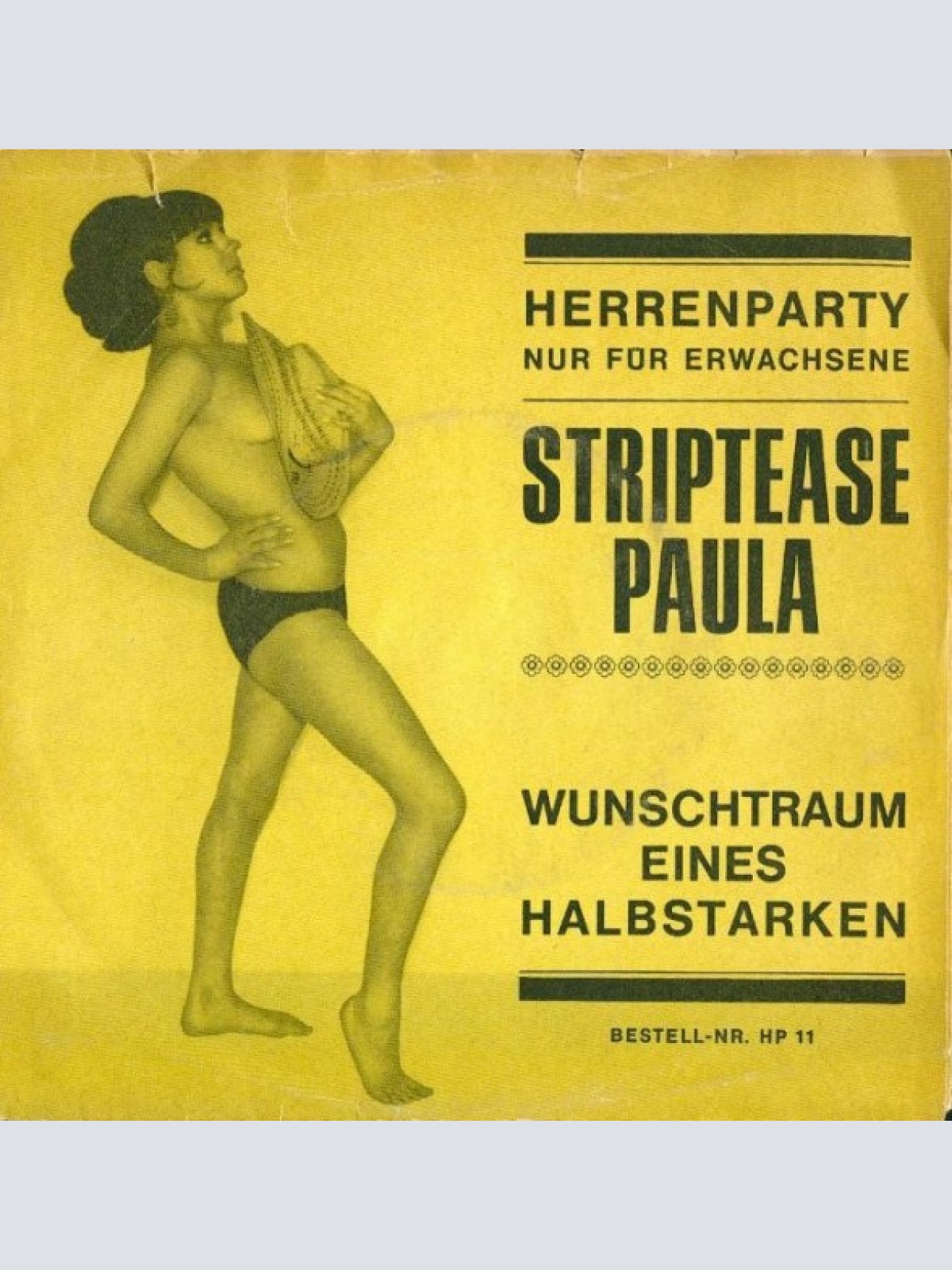 Vinyl / Hans Der Sachse - Striptease Paula