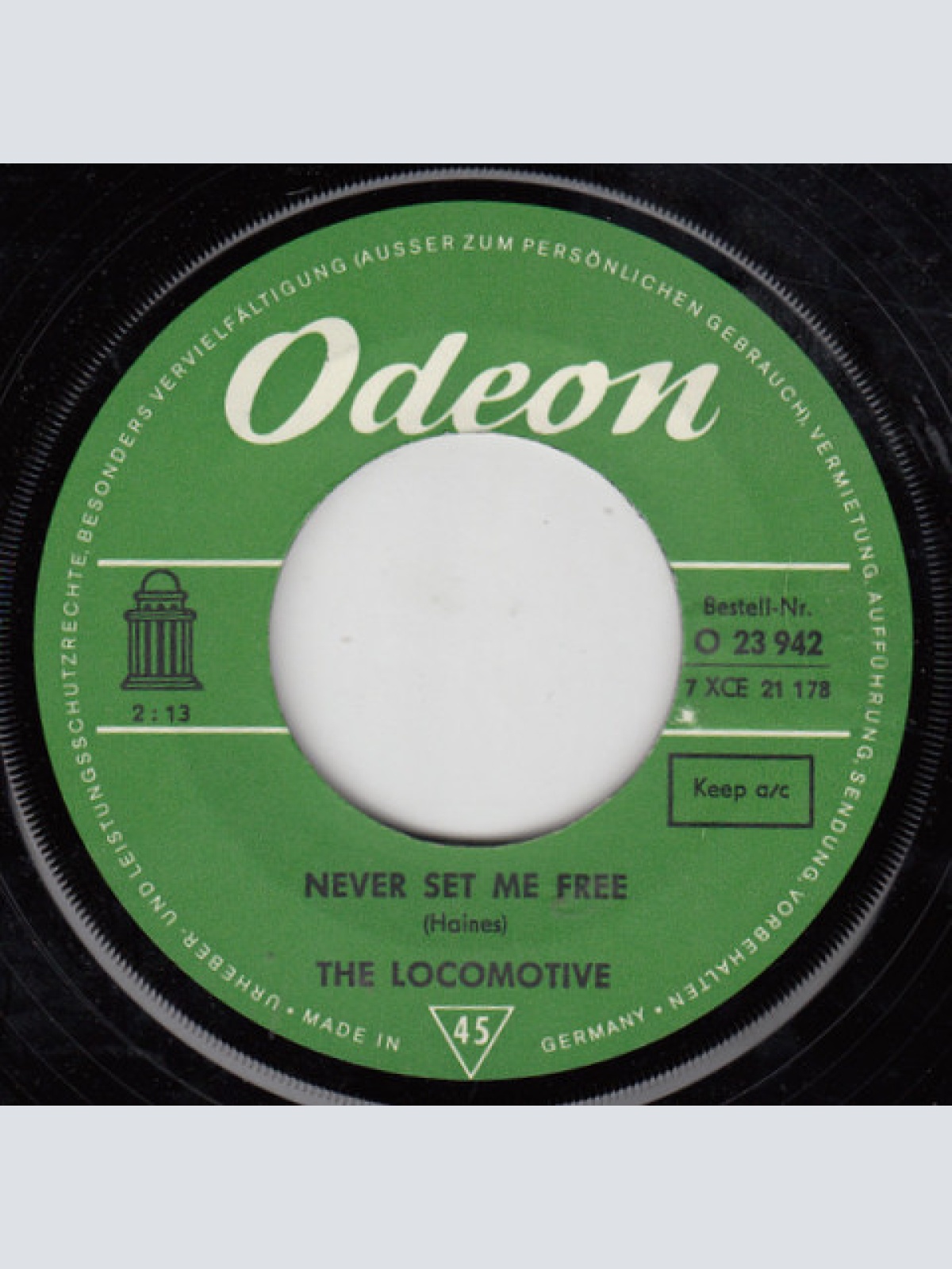 Vinyl / The Locomotive* - Rudi's In Love / Never Set Me Free