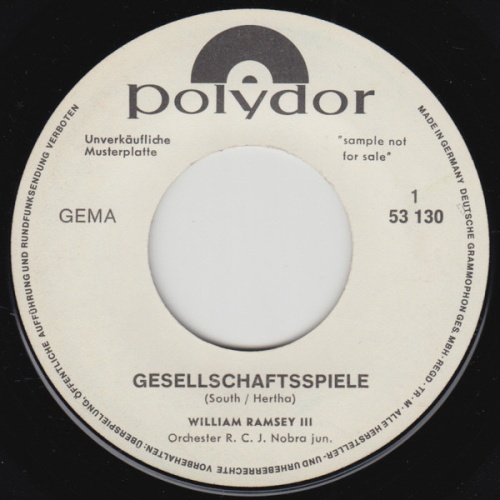 Vinyl / William Ramsey III.* - Gesellschaftsspiele