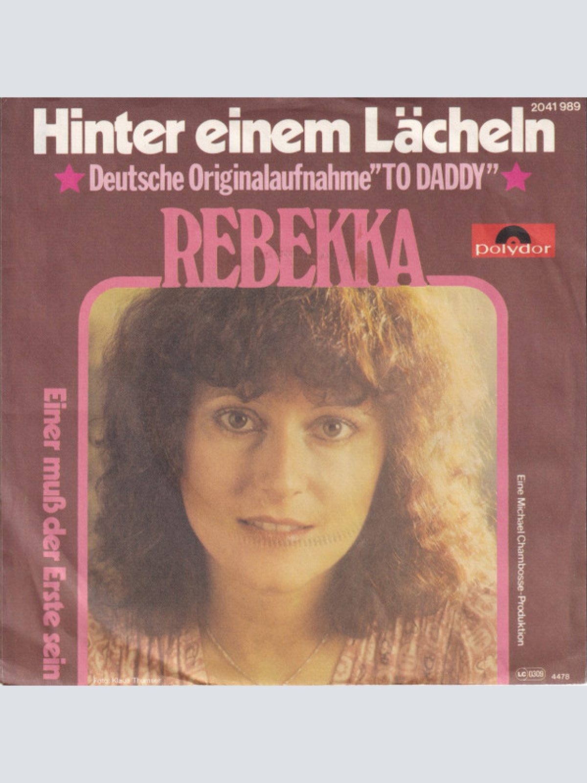 Vinyl / Rebekka (2) - Hinter Einem Lächeln