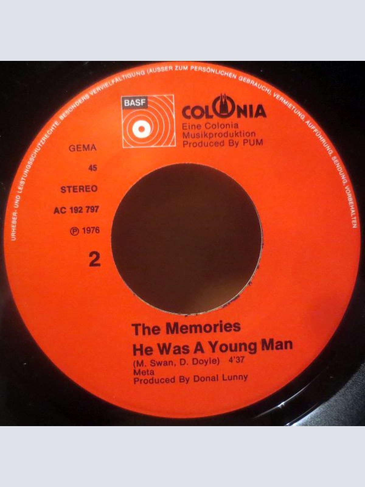 Vinyl / The Memories (2) - What 'Ya Gonna Tell Your Mama