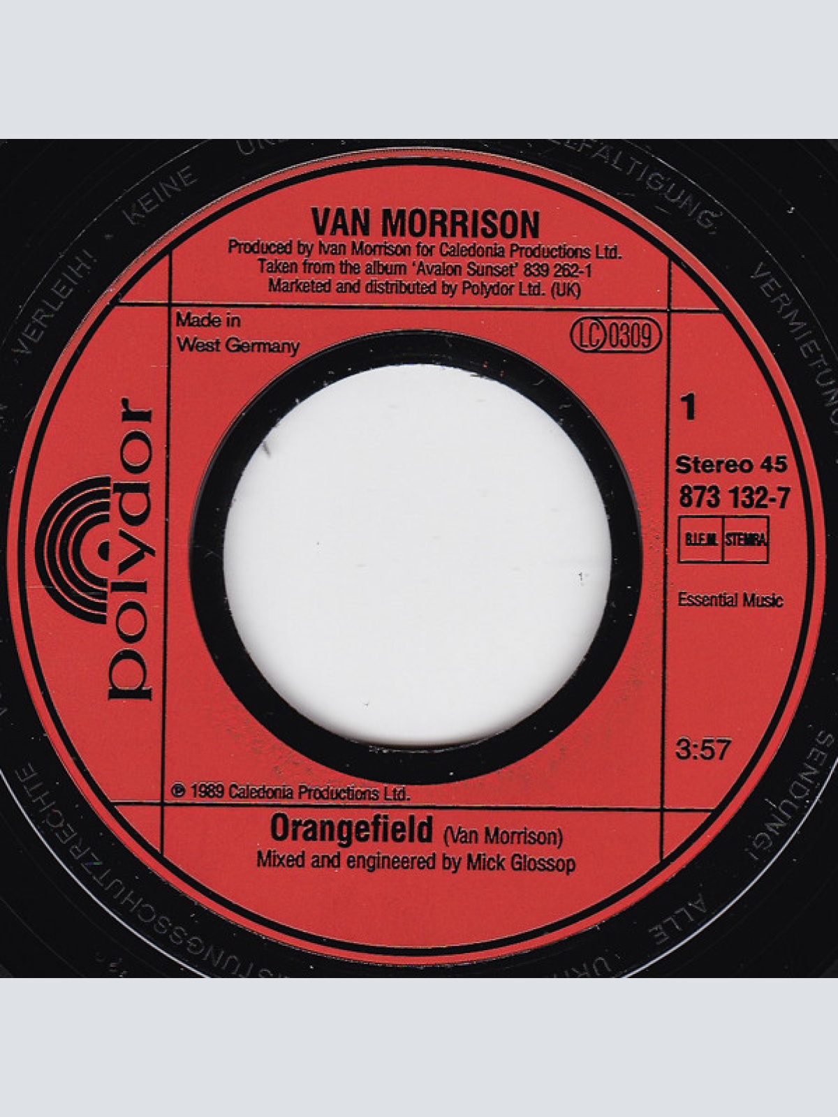 Vinyl / Van Morrison - Orangefield