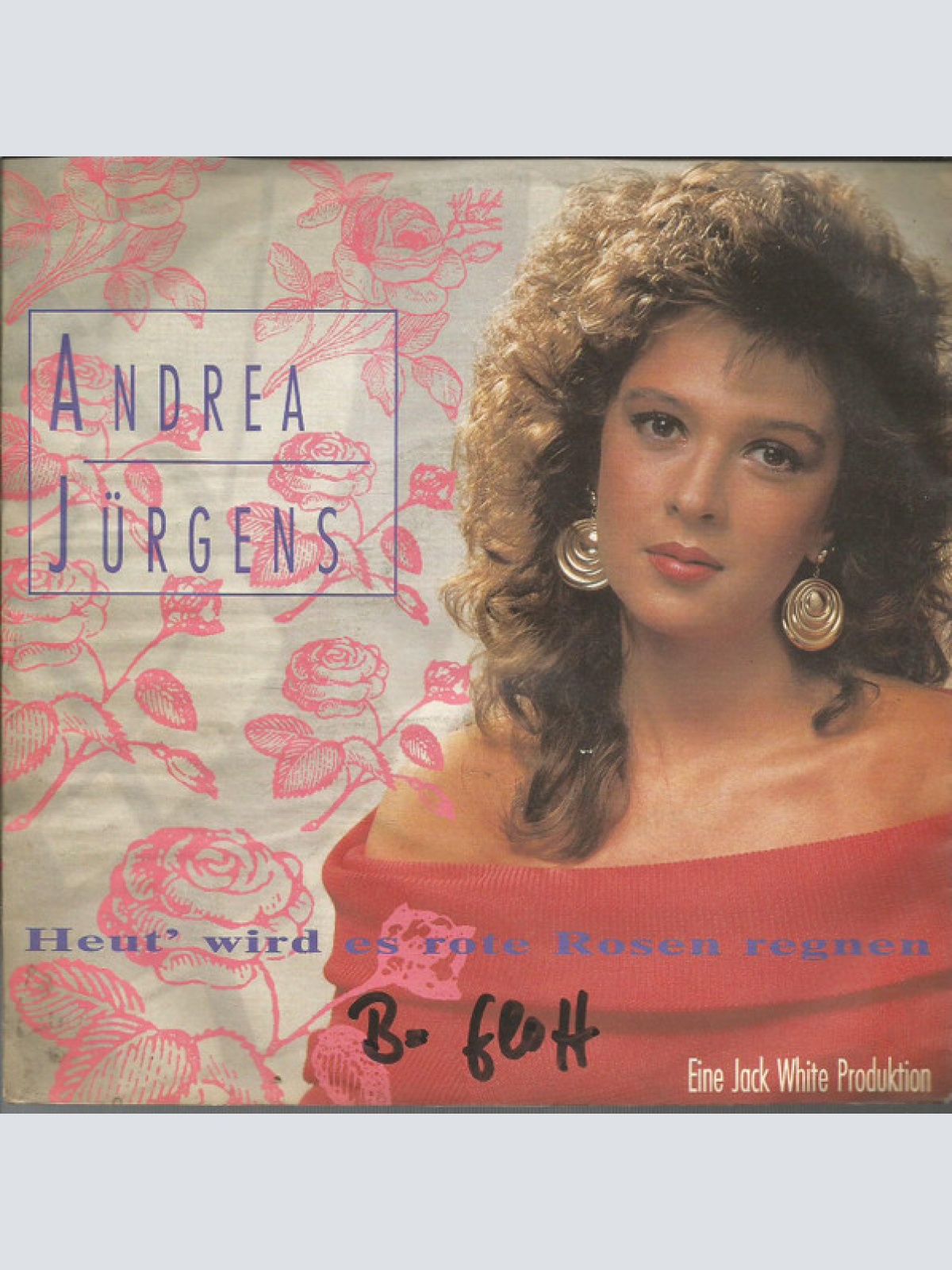 Vinyl / Andrea Jürgens - Heut' Wird Es Rote Rosen Regnen