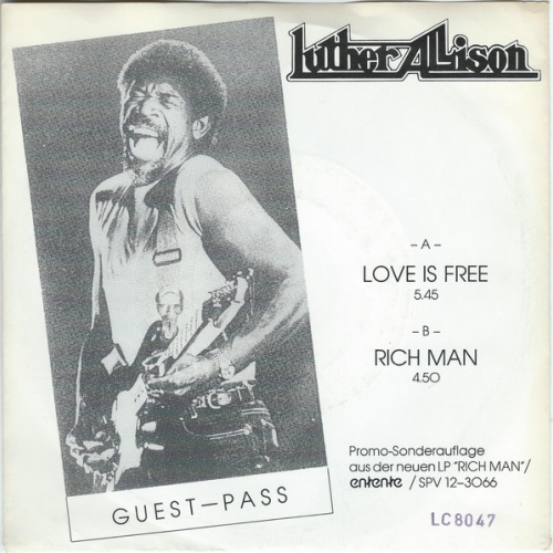 Vinyl / Luther Allison - Love Is Free