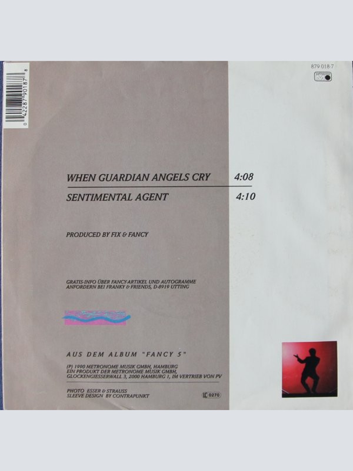 Vinyl / Fancy - When Guardian Angels Cry