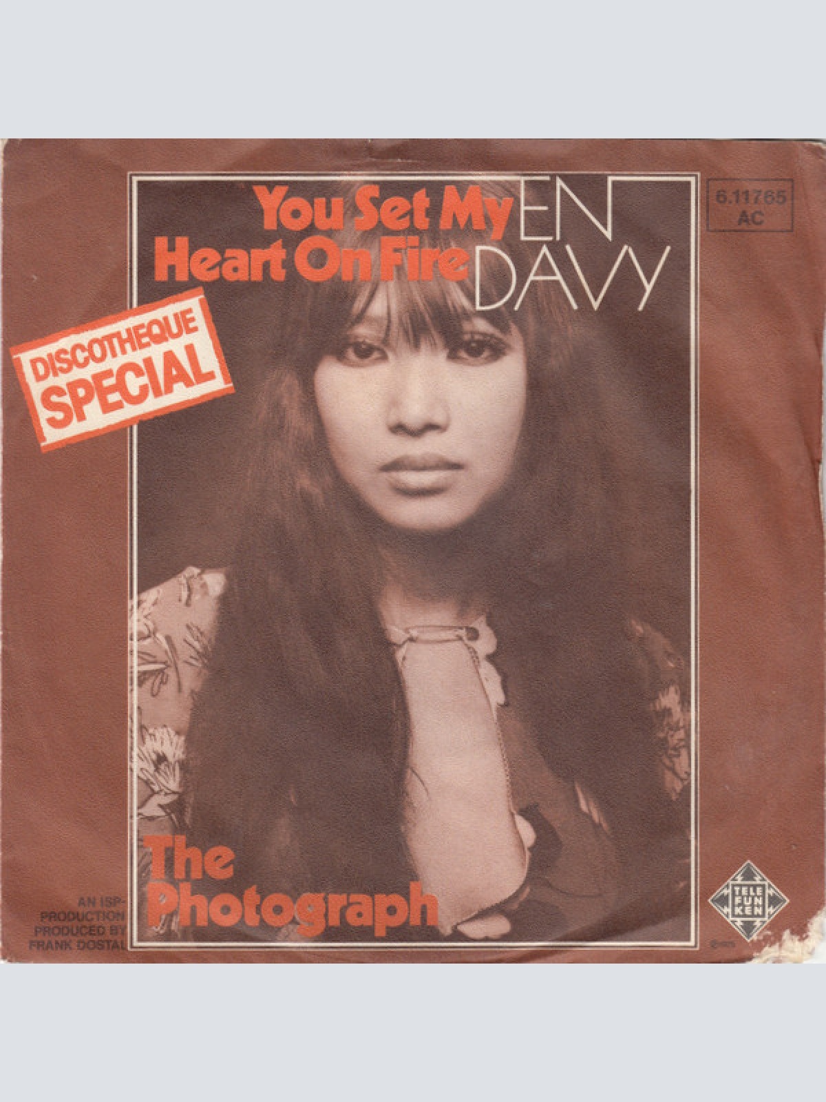 Vinyl / En Davy - You Set My Heart On Fire