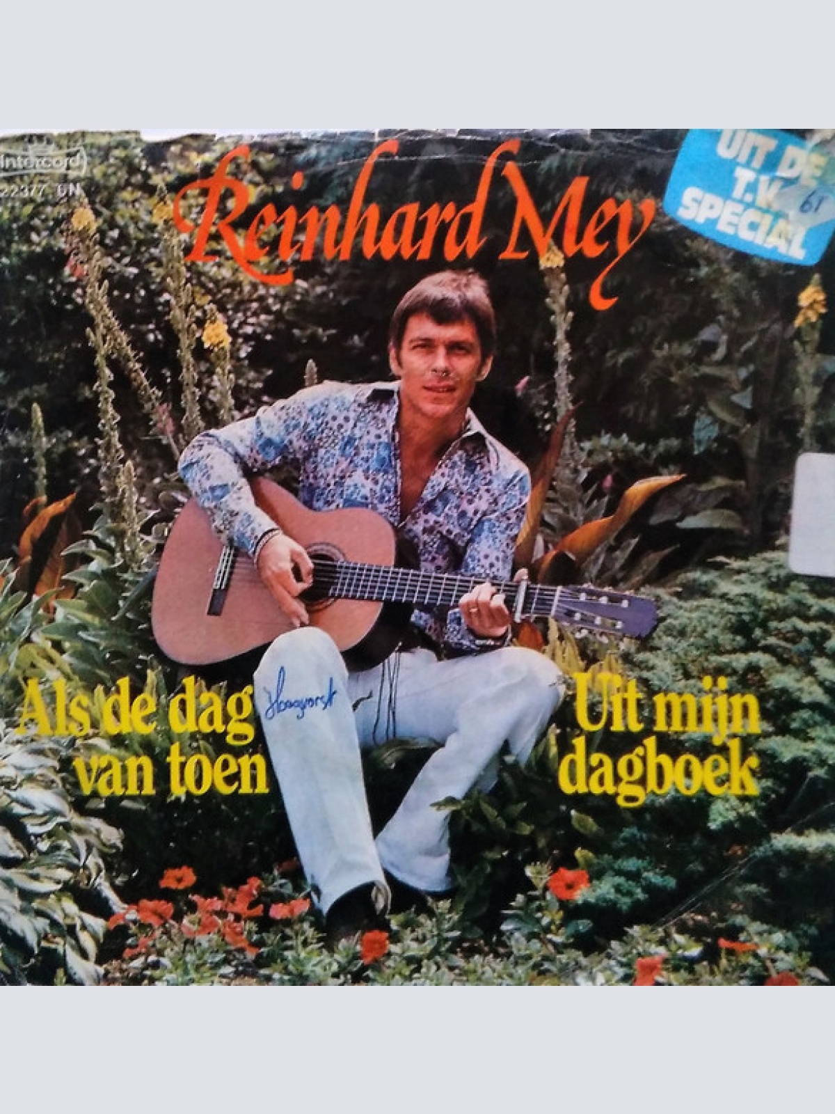 Vinyl / Reinhard Mey - Als De Dag Van Toen / Uit Mijn Dagboek