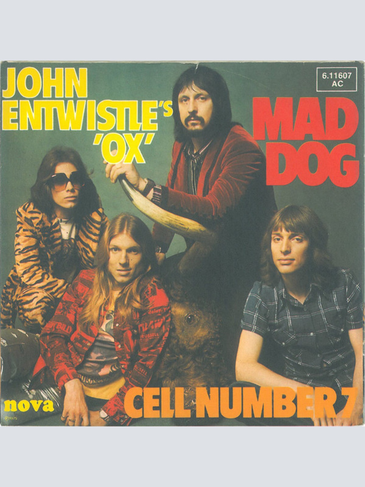 Vinyl / John Entwistle's 'Ox'* - Mad Dog