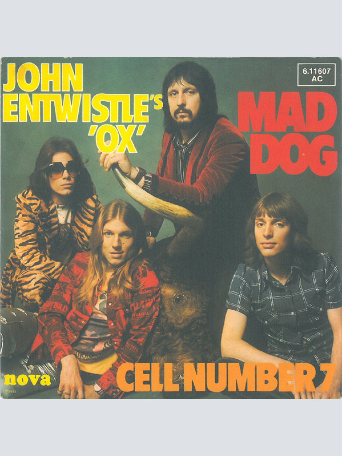 Vinyl / John Entwistle's 'Ox'* - Mad Dog
