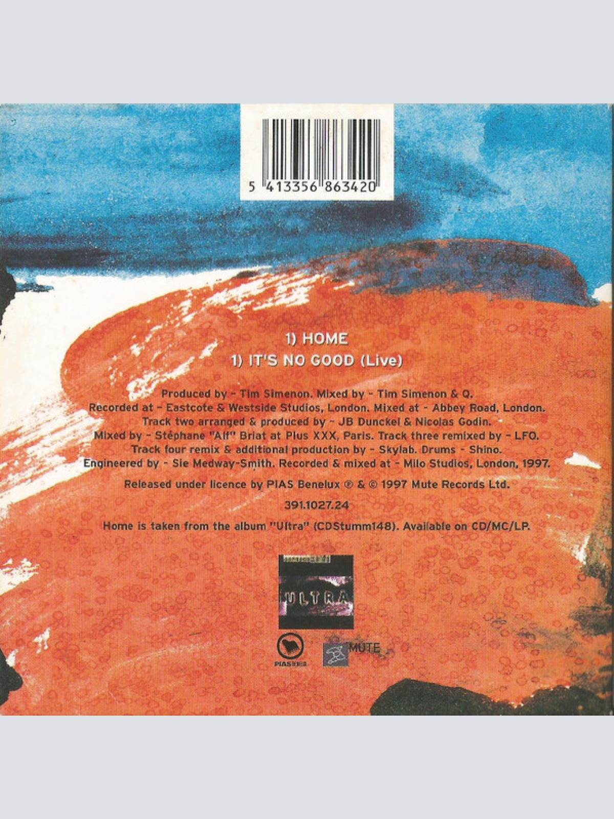 CD / Depeche Mode - Home