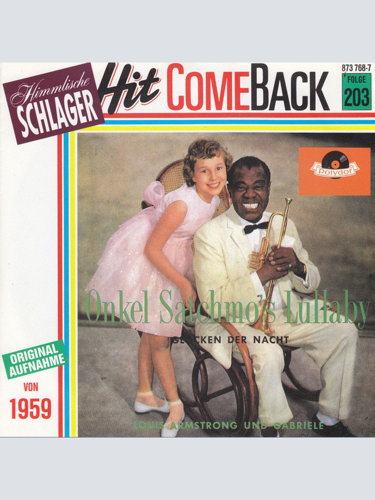 Vinyl / Louis Armstrong Und Gabriele - Onkel Satchmo's Lullaby