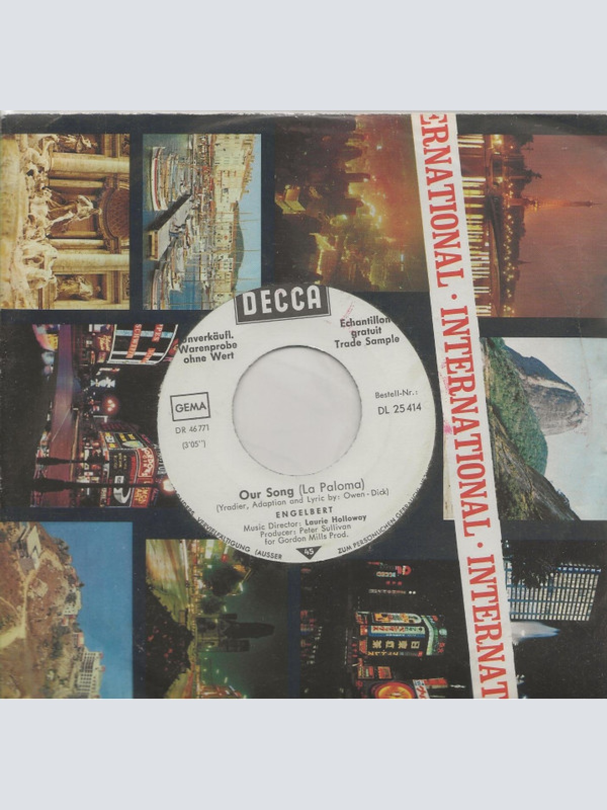 Vinyl / Engelbert Humperdinck - 	My Marie