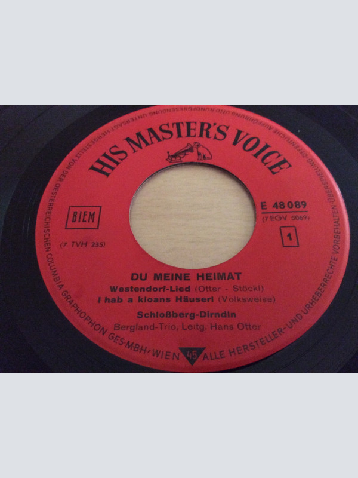 Vinyl / Die Schloßberg-Dirndln / Bergland-Trio* - Du Meine Heimat