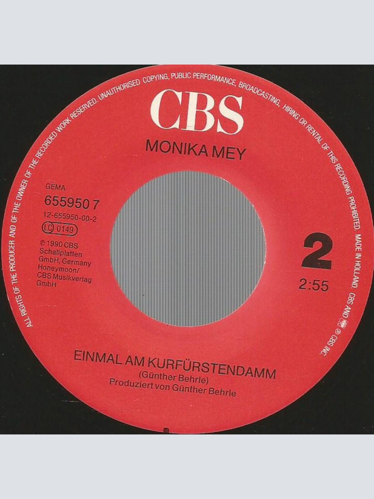 Vinyl / Monika Mey - Eduard - Ich Steh Auf Deinen Bart