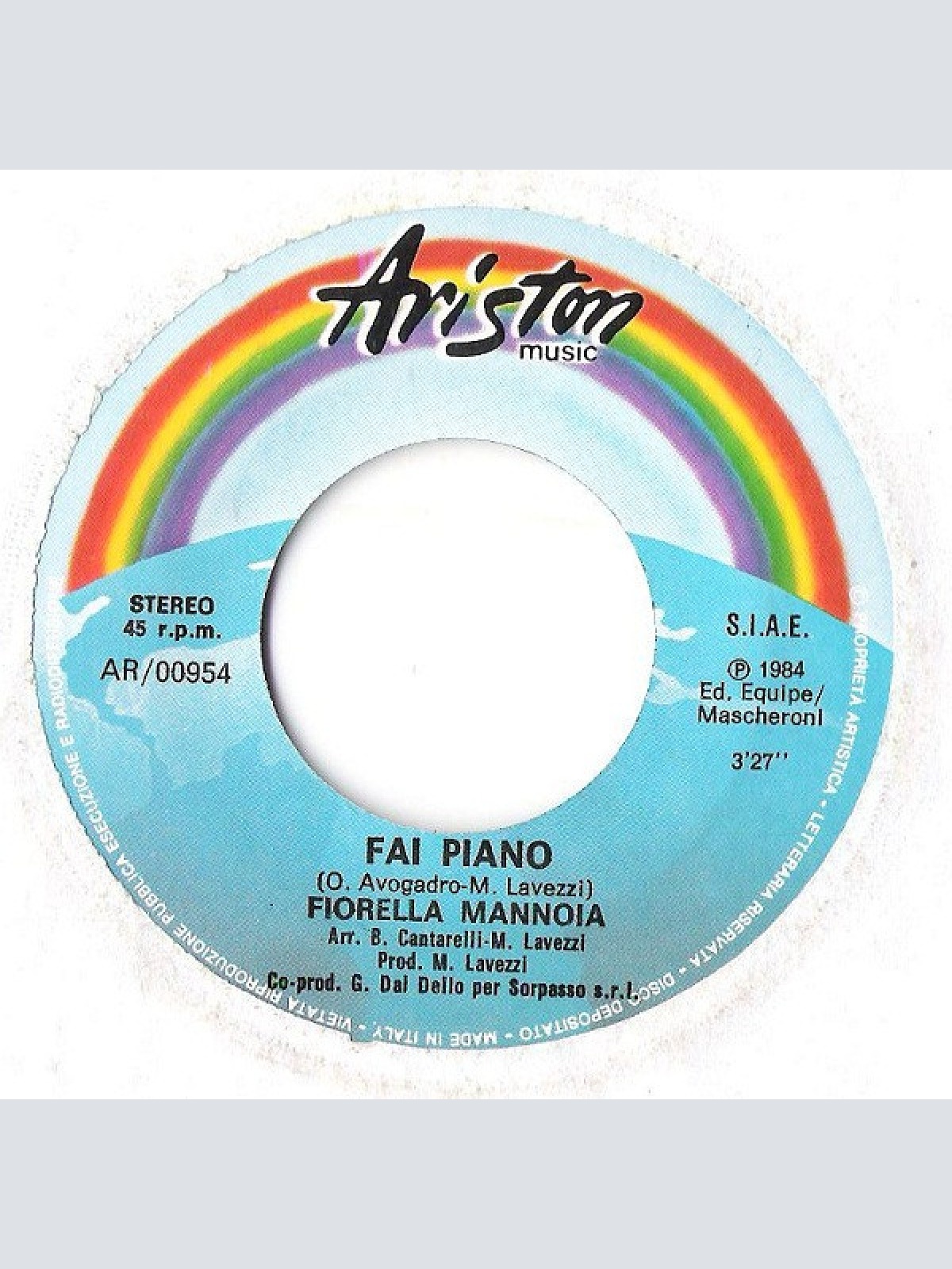 Vinyl / Fiorella Mannoia - Come Si Cambia