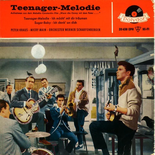 Vinyl / Peter Kraus, Micky Main, Orchester Werner Scharfenberger - Teenager-Melodie