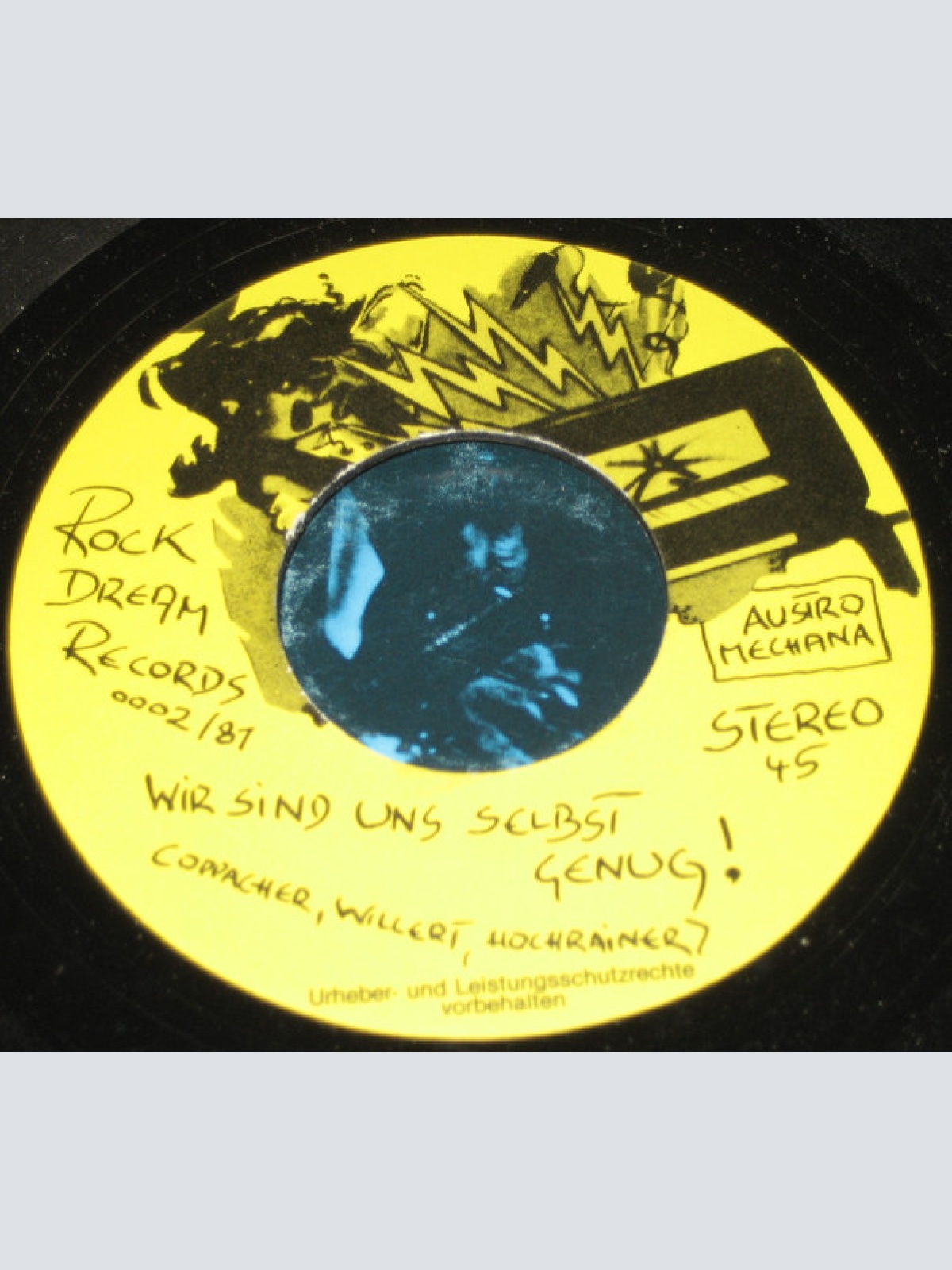 Vinyl / Rockdream - Wir Sind Uns Selbst Genug / Johnnys Demaskierung