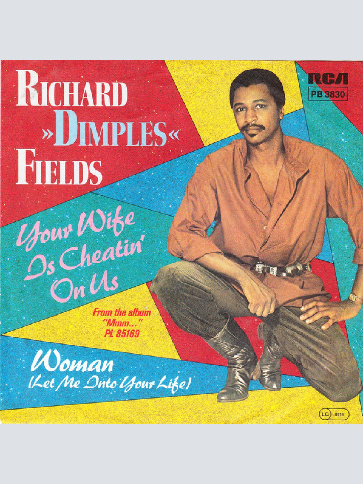 Vinyl / Richard 'Dimples' Fields - Your Wife Is Cheatin' On Us