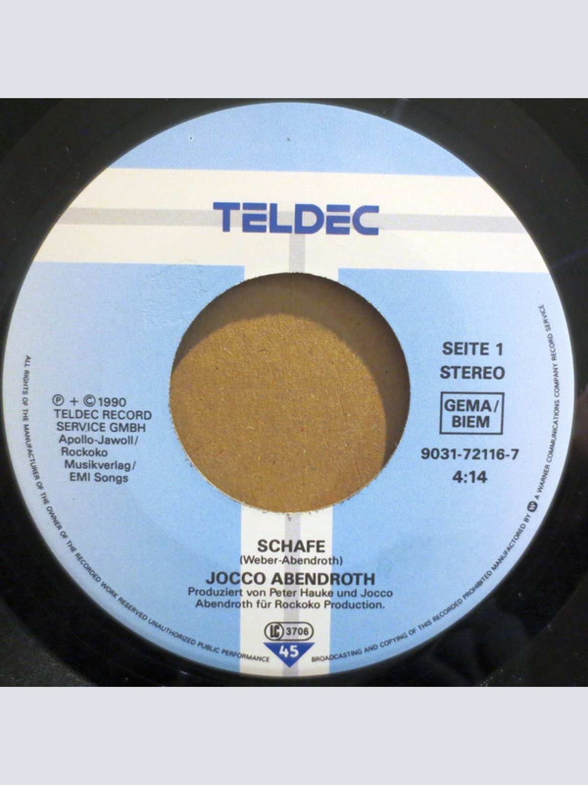 Vinyl / Jocco Abendroth - Schafe