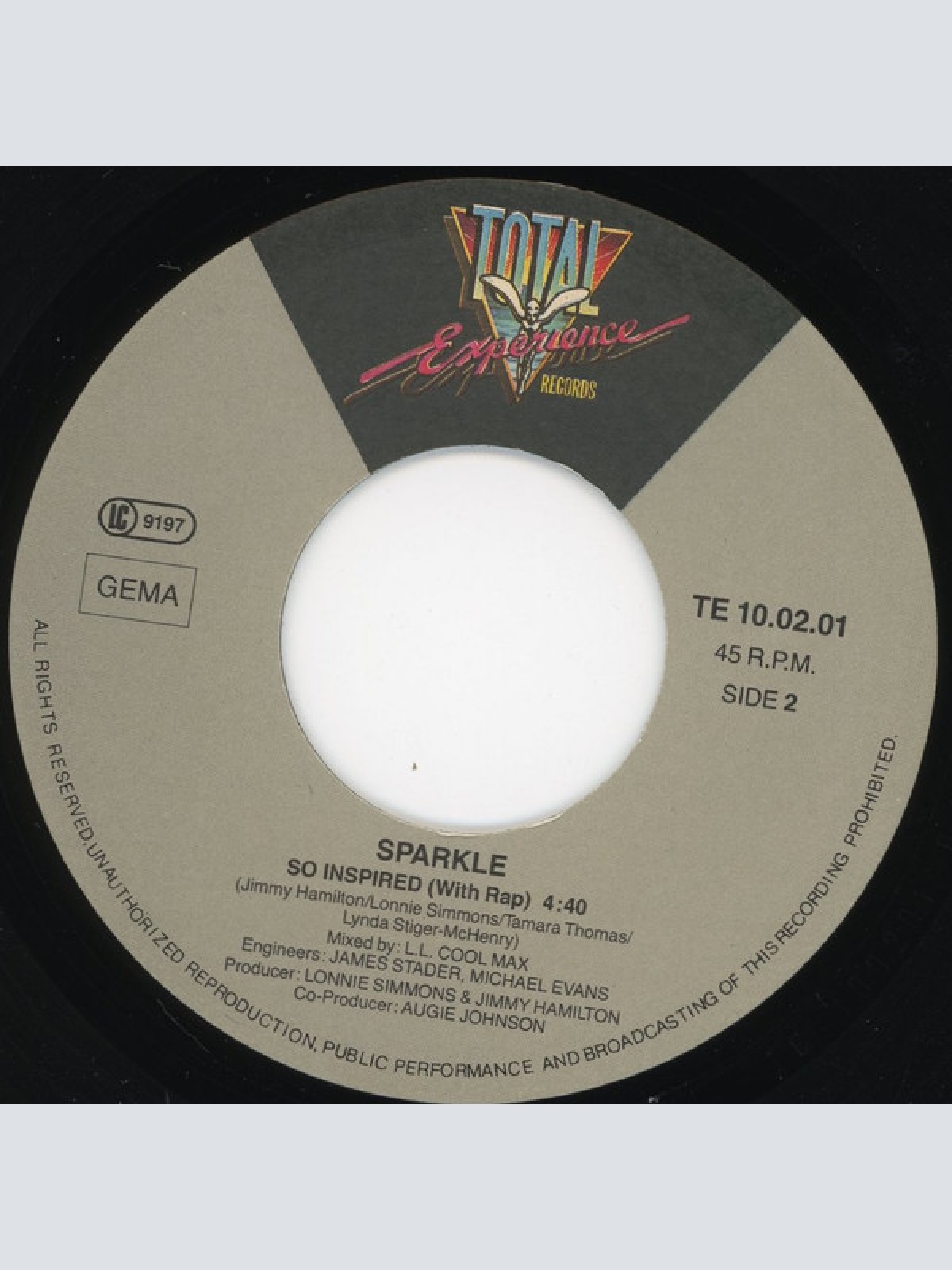 Vinyl / Sparkle (9) - So Inspired