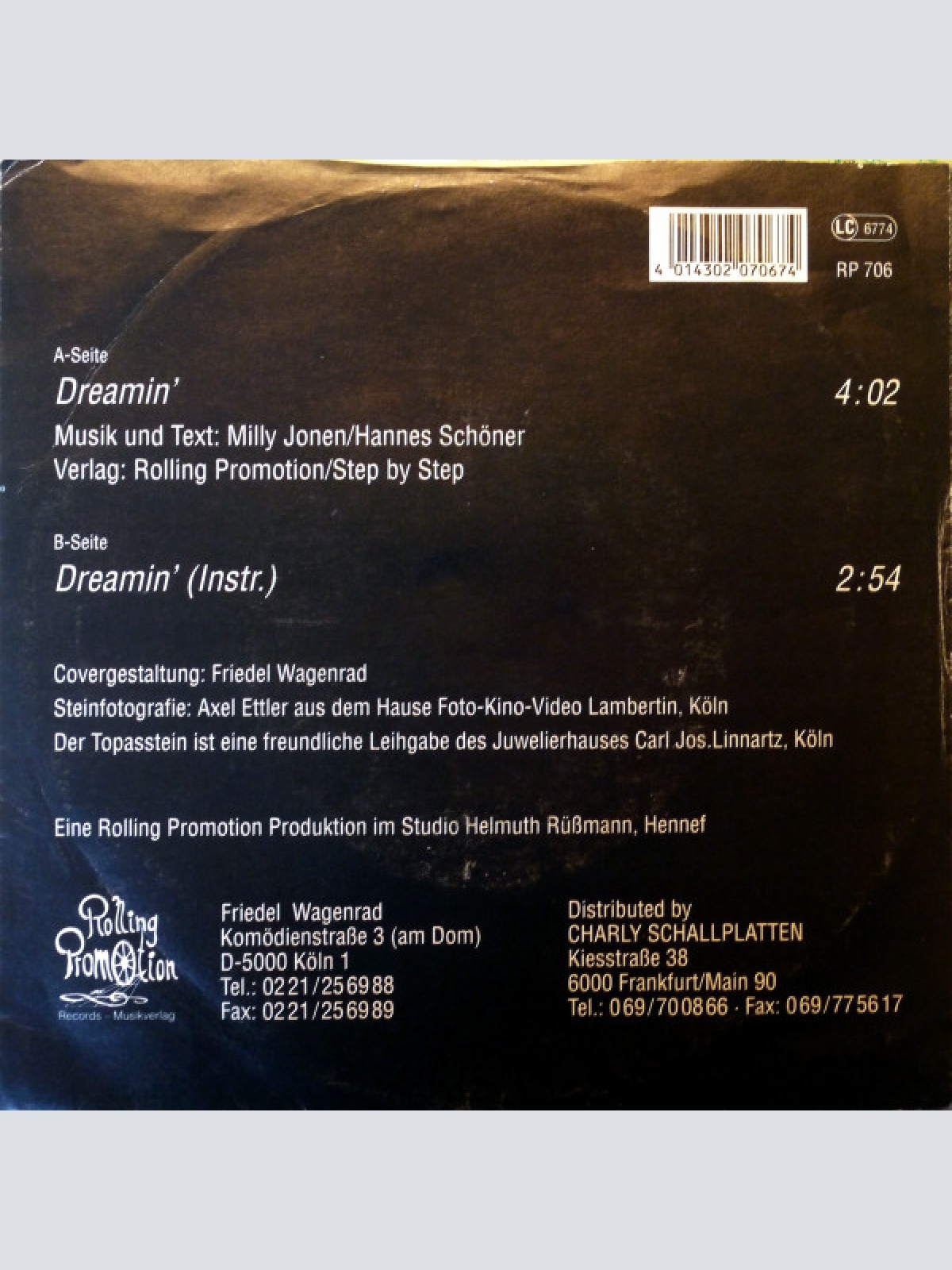 Vinyl / Topas (3) - Dreamin'