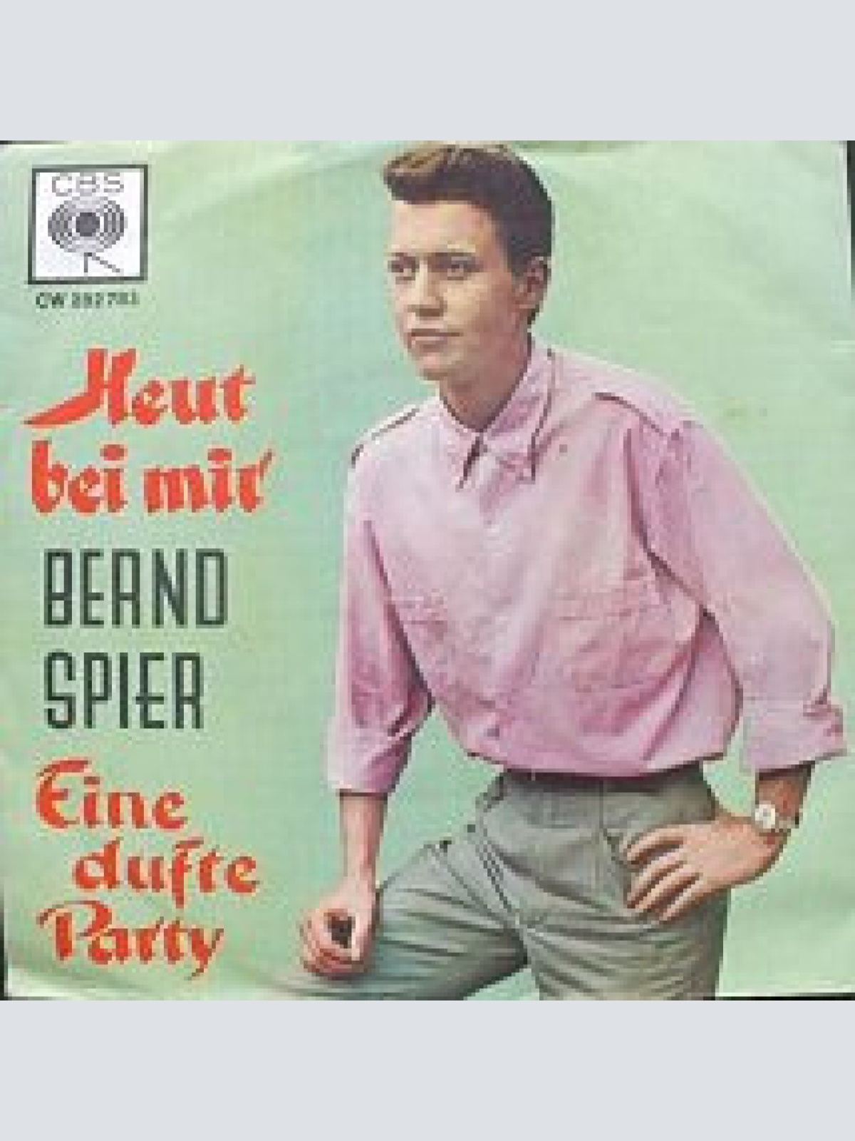 Vinyl / Bernd Spier - Heut Bei Mir