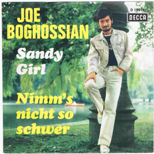 Vinyl / Joe Boghossian - Sandy Girl / Nimm's Nicht So Schwer