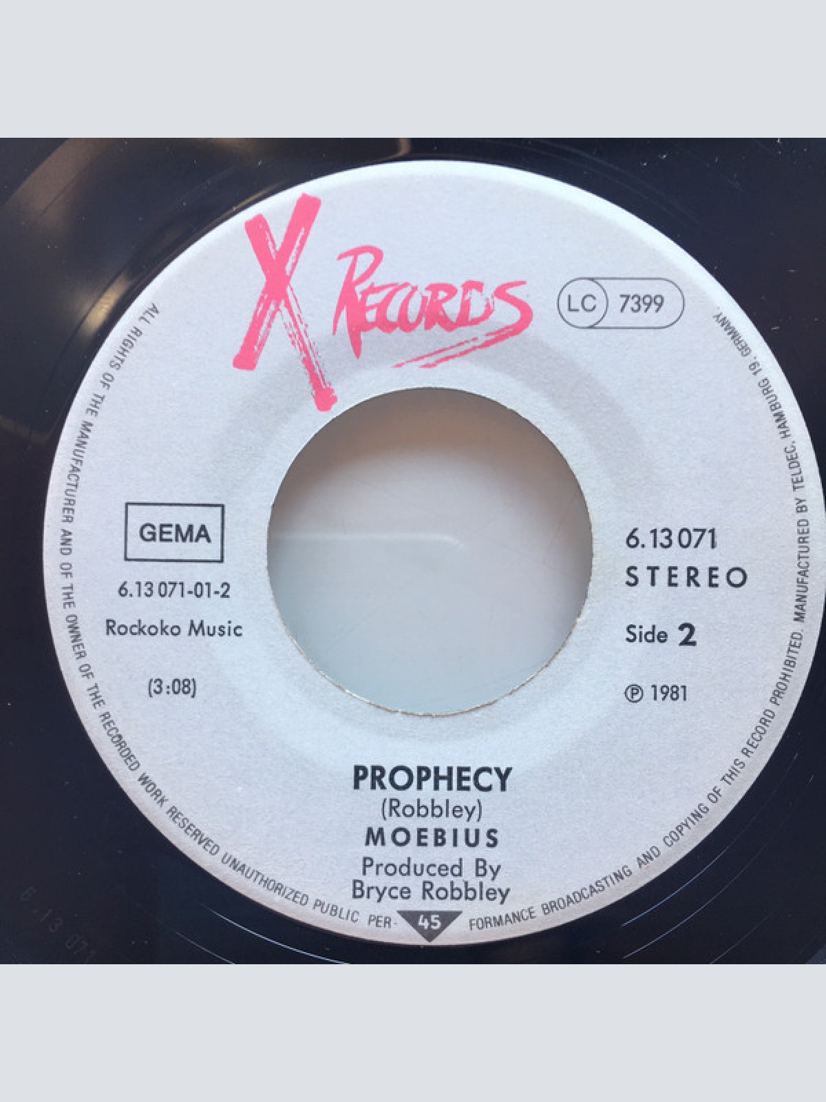 Vinyl / Moebius (2) - Born On A Saturday Night