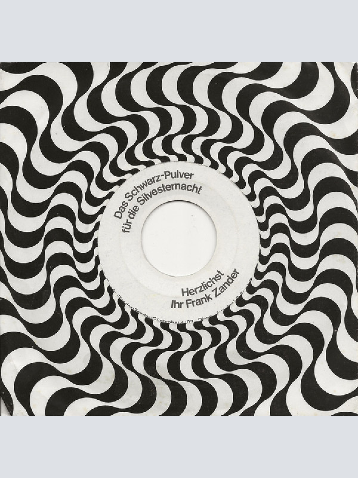 Vinyl / Frank Zander - Tu Doch Meine Asche In Die Eieruhr