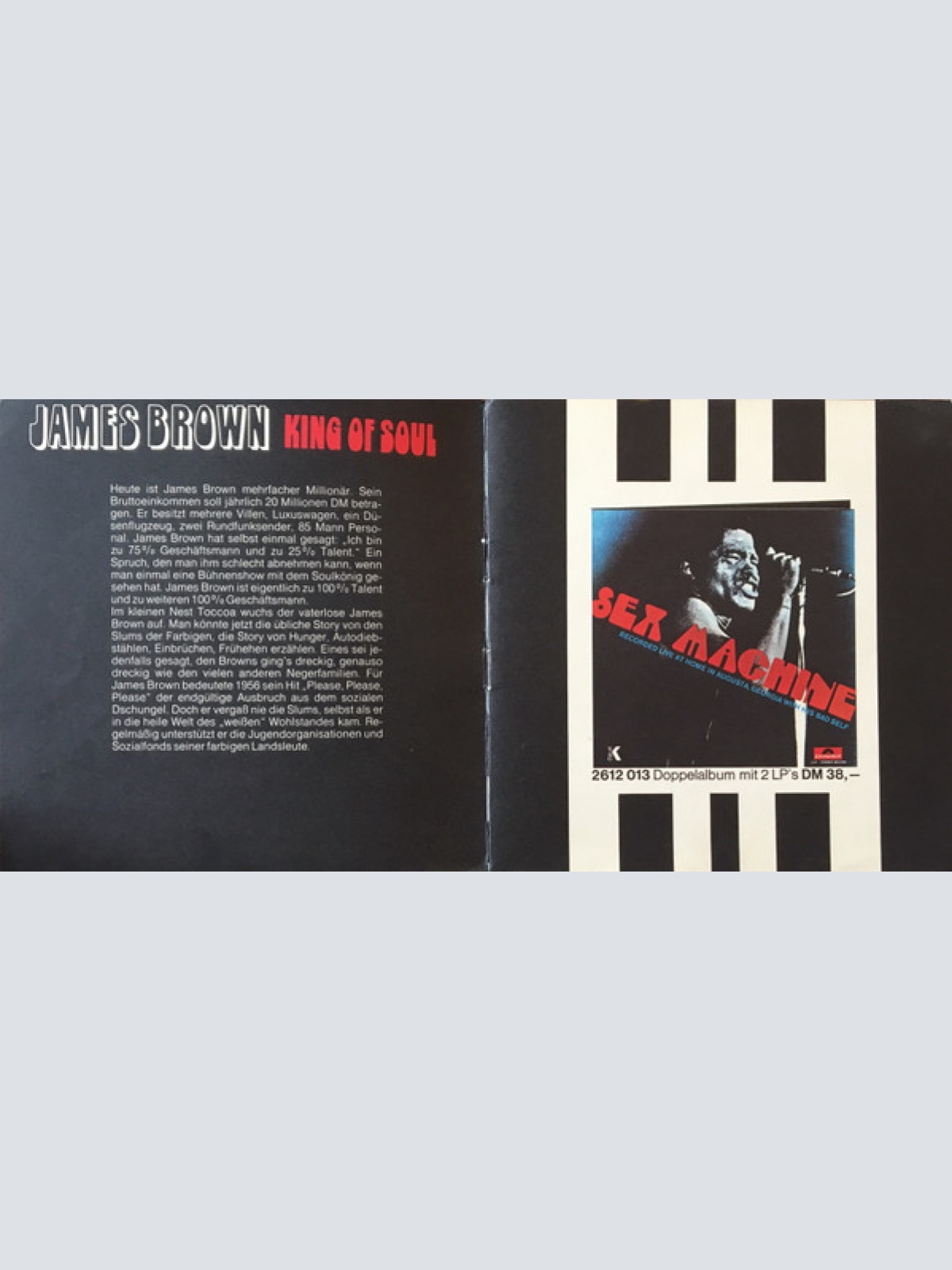 Vinyl / James Brown - James Brown Goes Maxi
