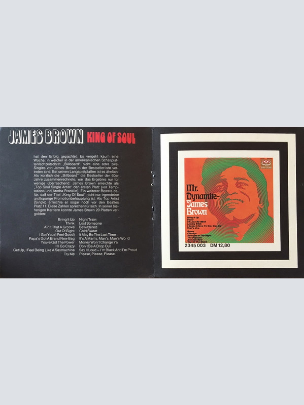 Vinyl / James Brown - James Brown Goes Maxi