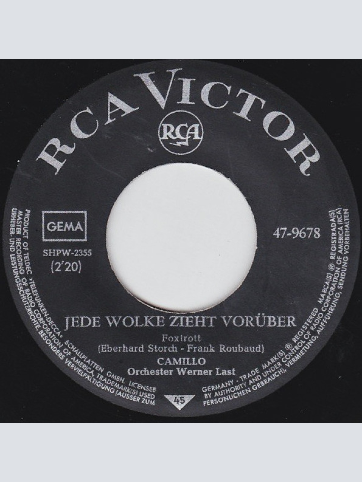 Vinyl / Camillo* - Edelweiss