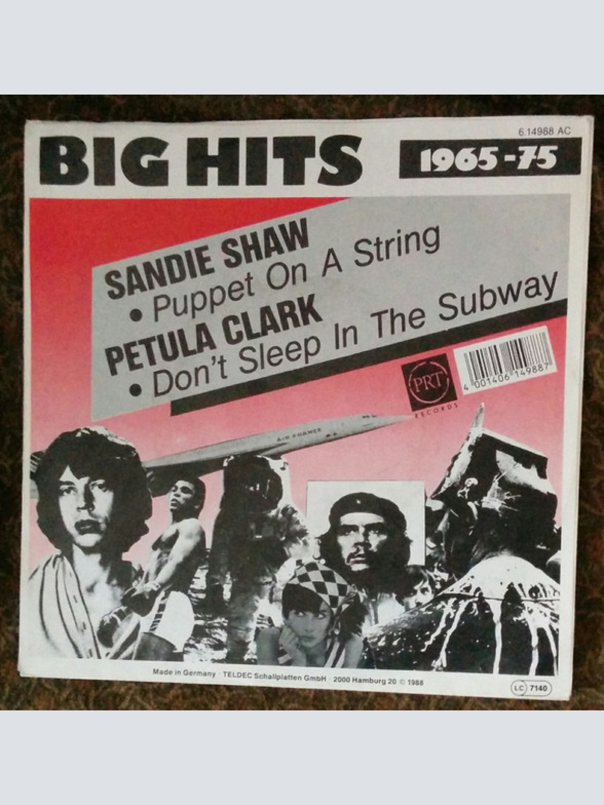 Vinyl / Sandie Shaw / Petula Clark - Puppet On A String / Don't Sleep In The Subway