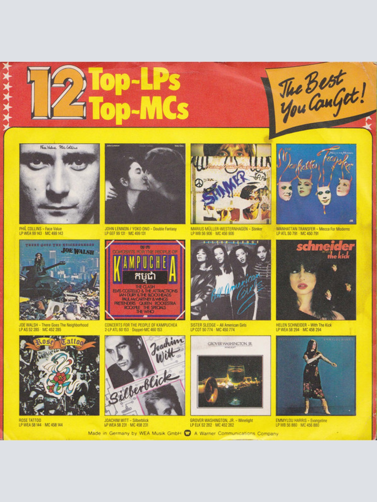 Vinyl / Joachim Witt - Kosmetik (Ich Bin Das Glück Dieser Erde)