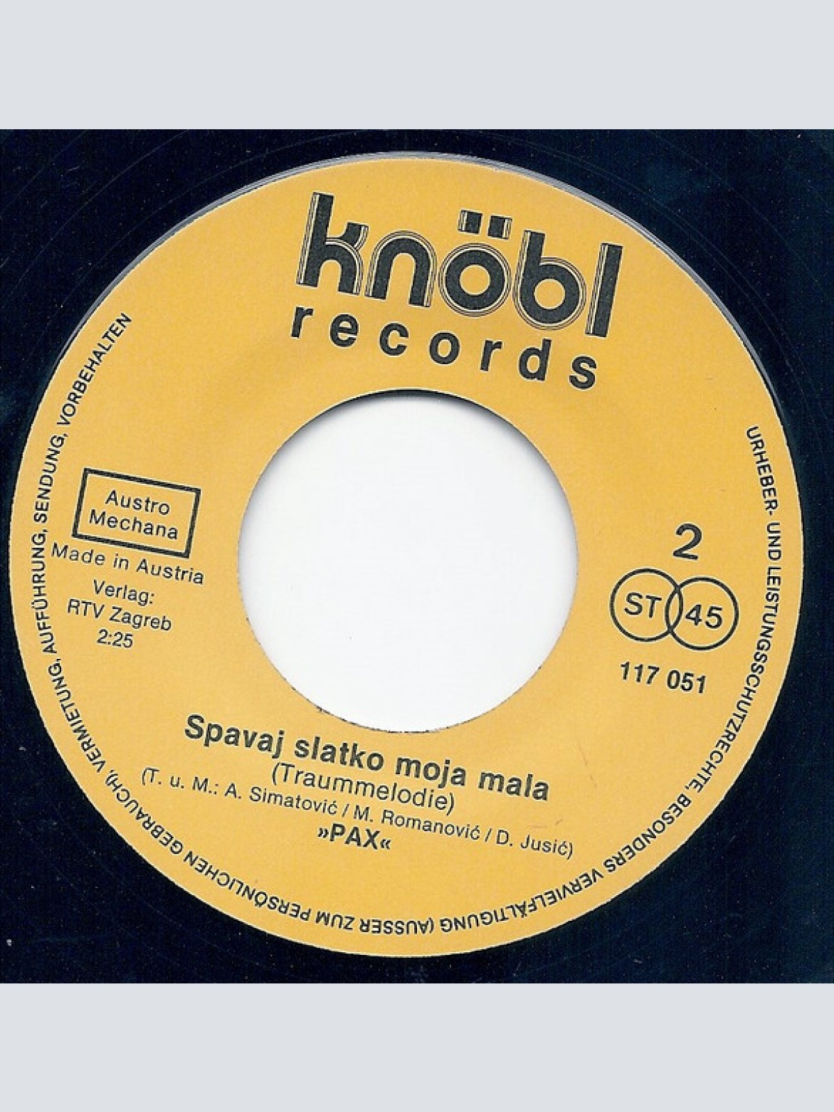 Vinyl / Pax (18) - Der Sonne Entgegen…