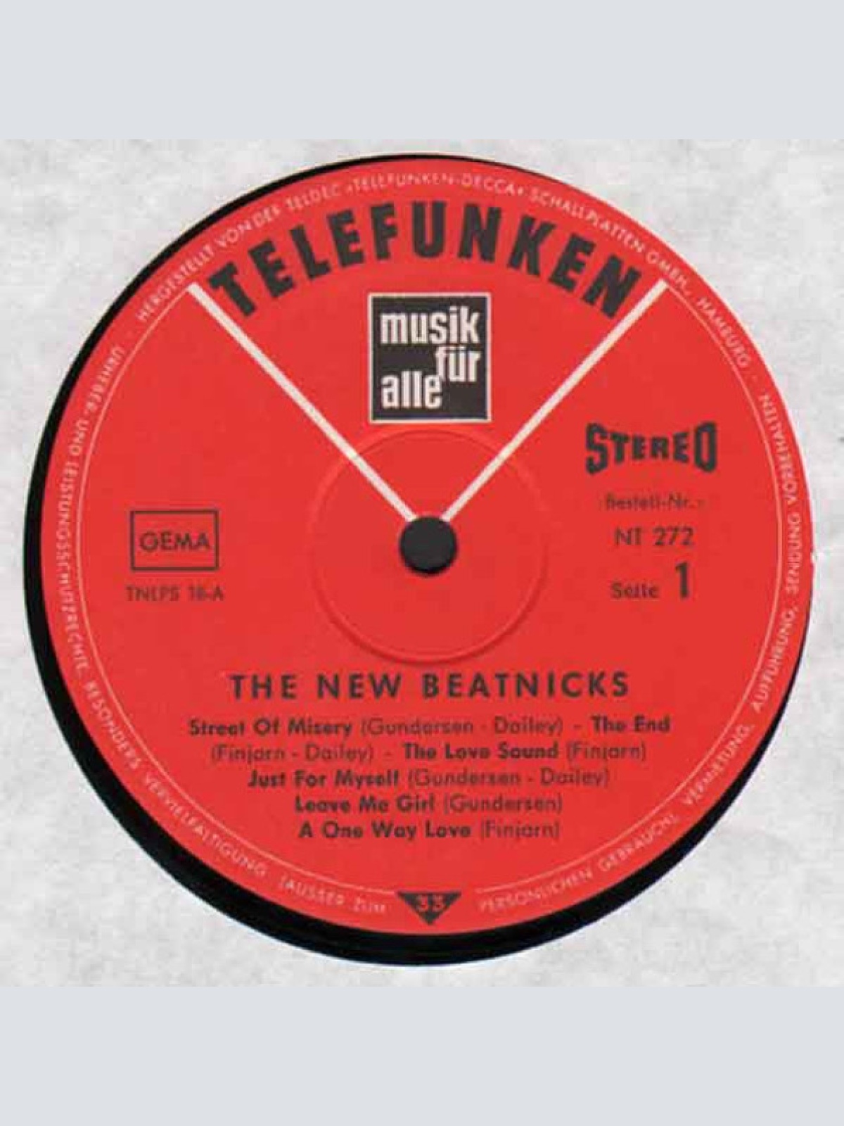 Vinyl / The New Beatnicks - The New Beatnicks