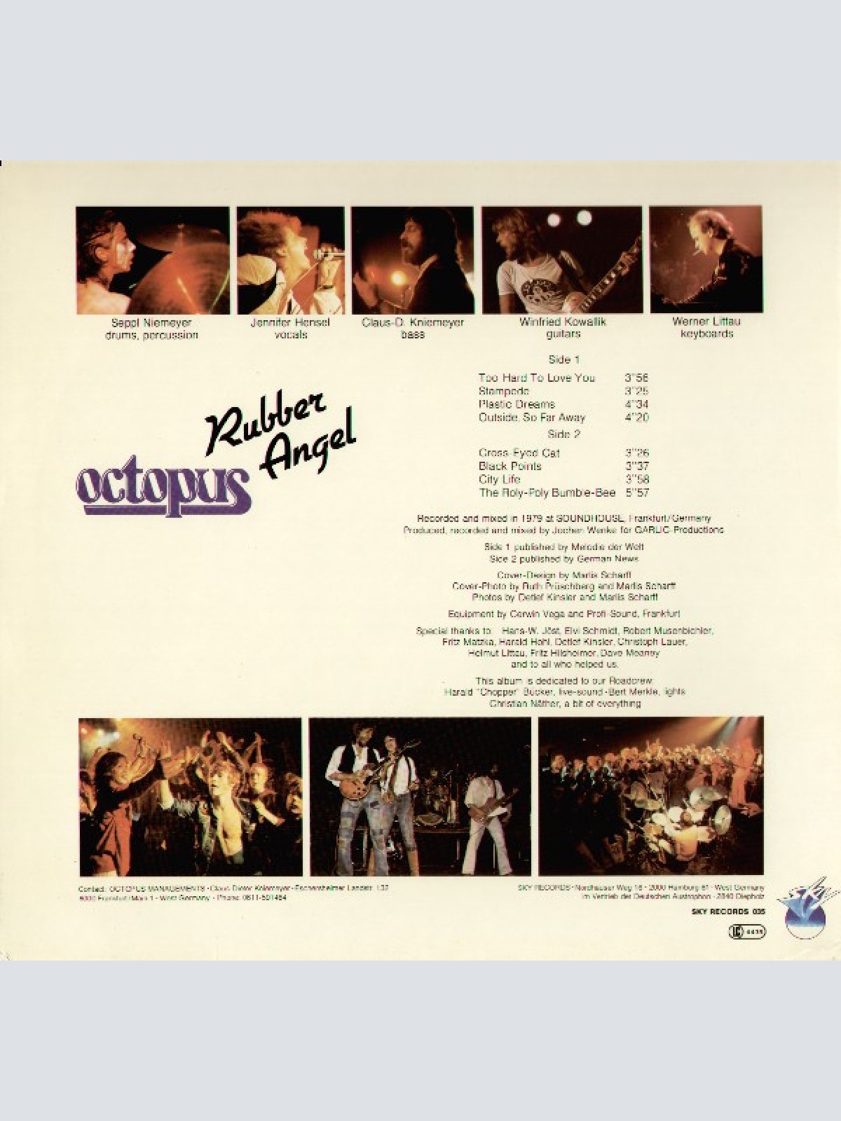 Vinyl / Octopus (3) - Rubber Angel