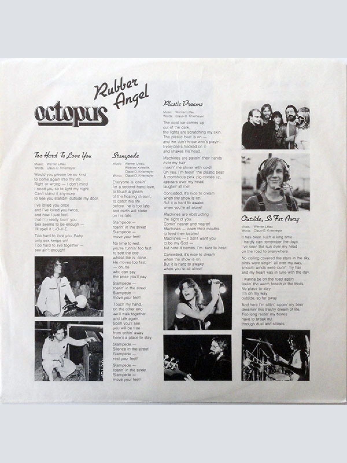 Vinyl / Octopus (3) - Rubber Angel