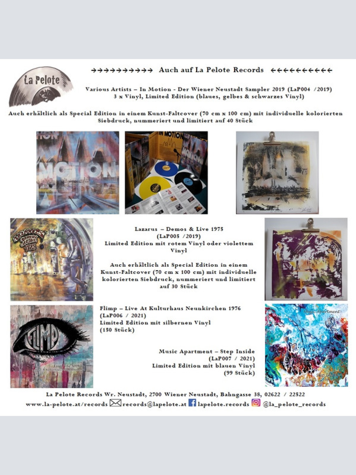 Vinyl / Flimp - From The Archive (Live At Kulturhaus Neunkirchen 1976)