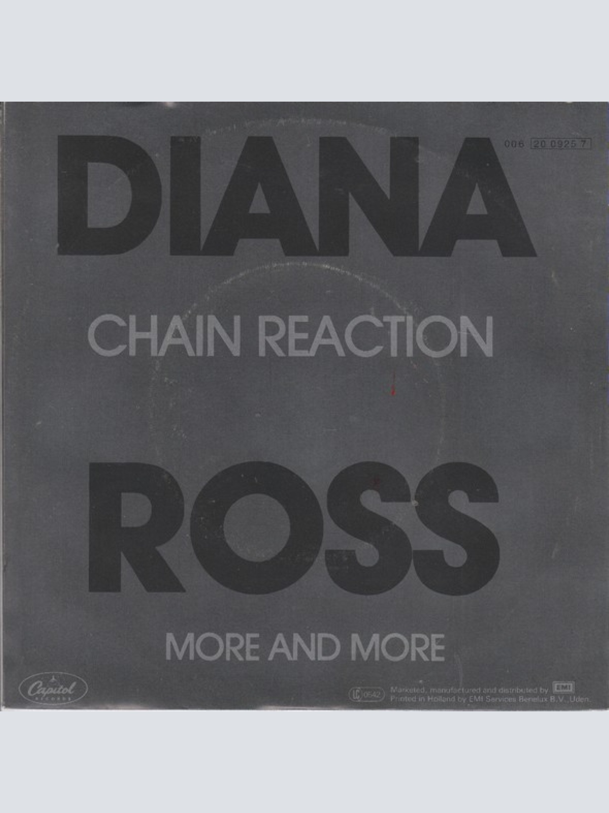 Vinyl / Diana Ross - Chain Reaction