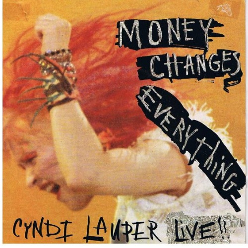 Vinyl / Cyndi Lauper - Money Changes Everything (Live)