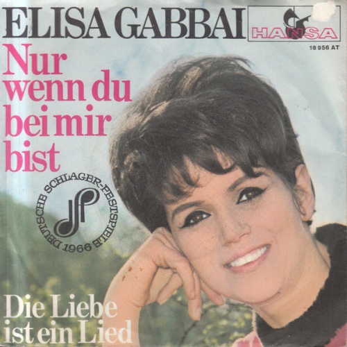 Vinyl / Elisa Gabbai - Nur Wenn Du Bei Mir Bist